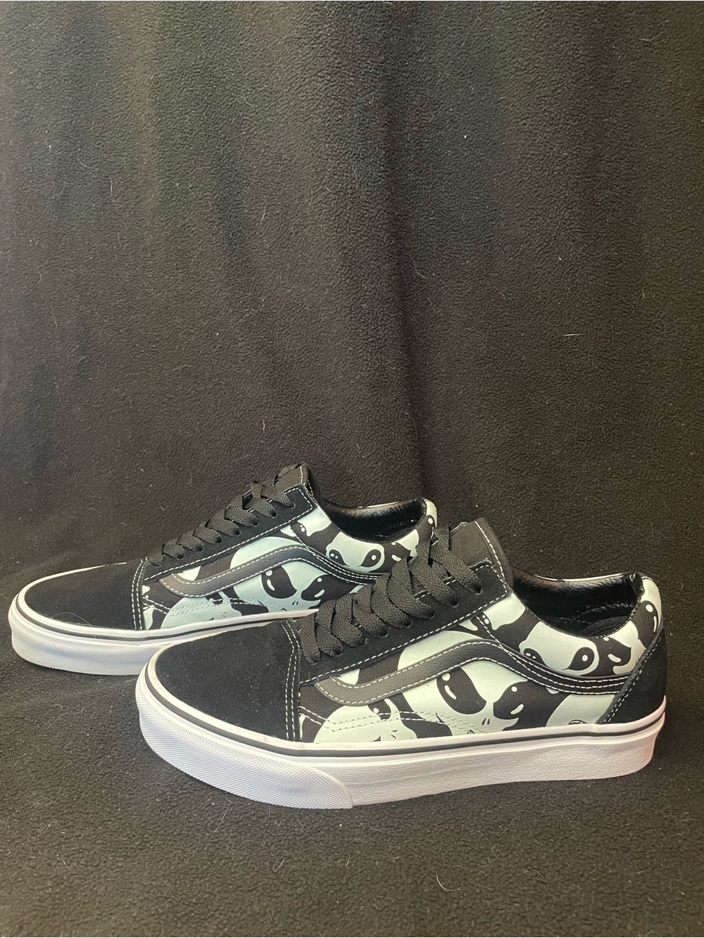 Vans Old Skool Black & White Yin Yang Skate Sneakers
